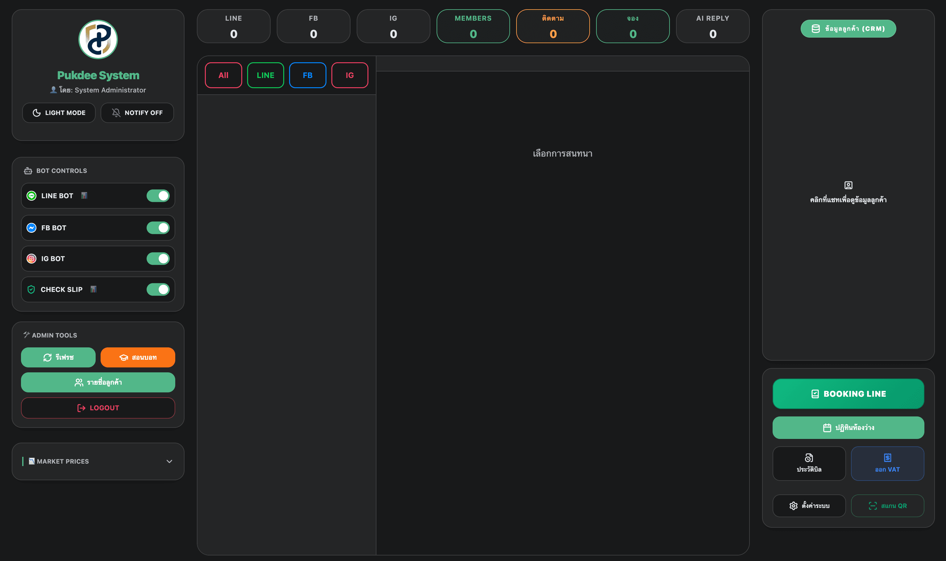 PUKDEE dashboard preview